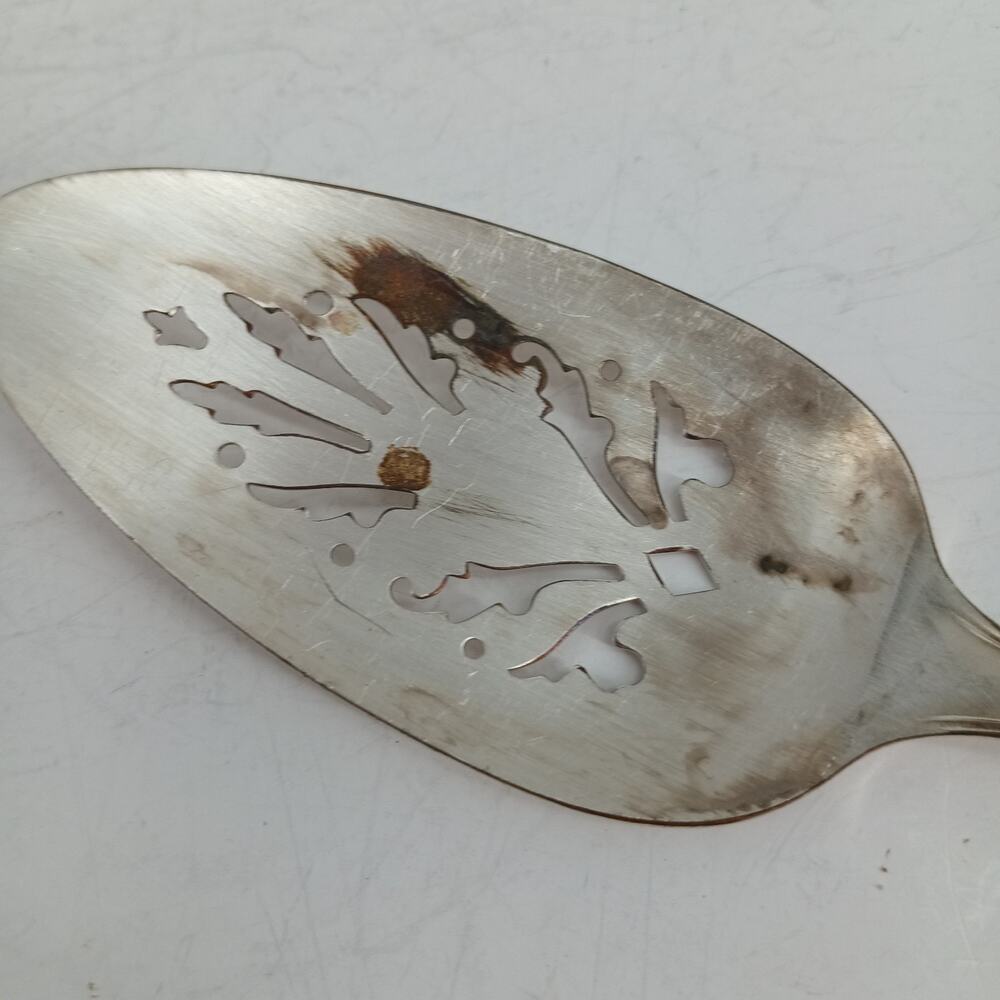 Vtg Wm A Rogers A1 Oneida MEADOWBROOK Silverplate Pie Cake Server